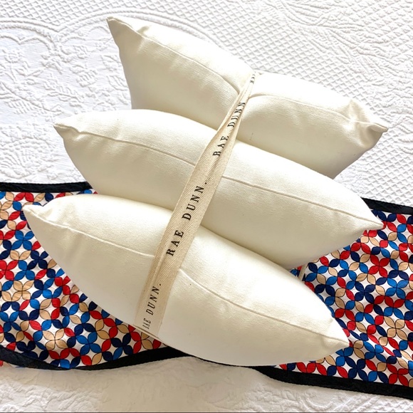 NWT RAE DUNN 12” Pillow Set 3 Hip Hop Hooray DECOR - Picture 6 of 12